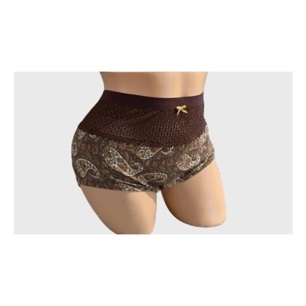 Lane Bryant Cacique Cotton Full Brief Panty With Lace Waist 26/28